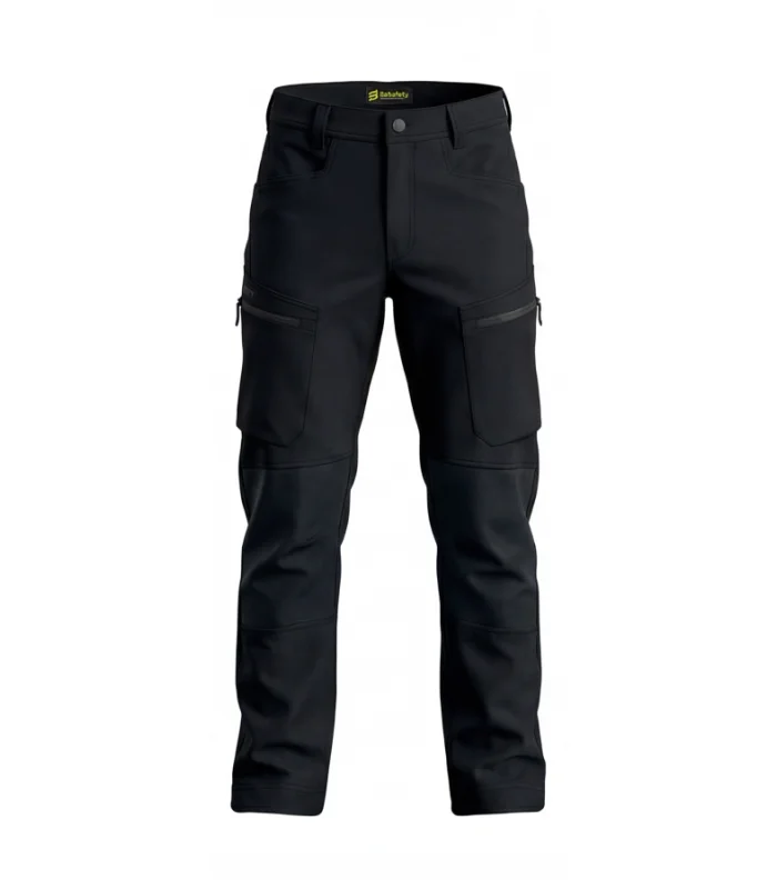 BoSafety CARGO PRO stretch tööpüksid Sorona must