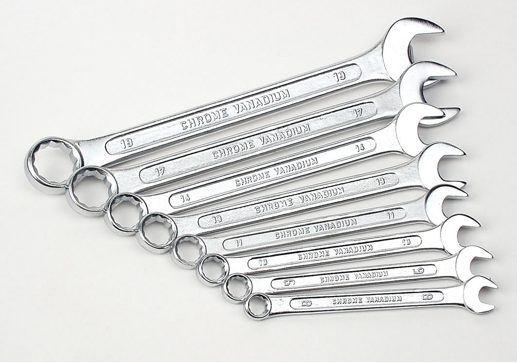 Mannesmann lehtsilmusvõtmed 8tk 8-19mm