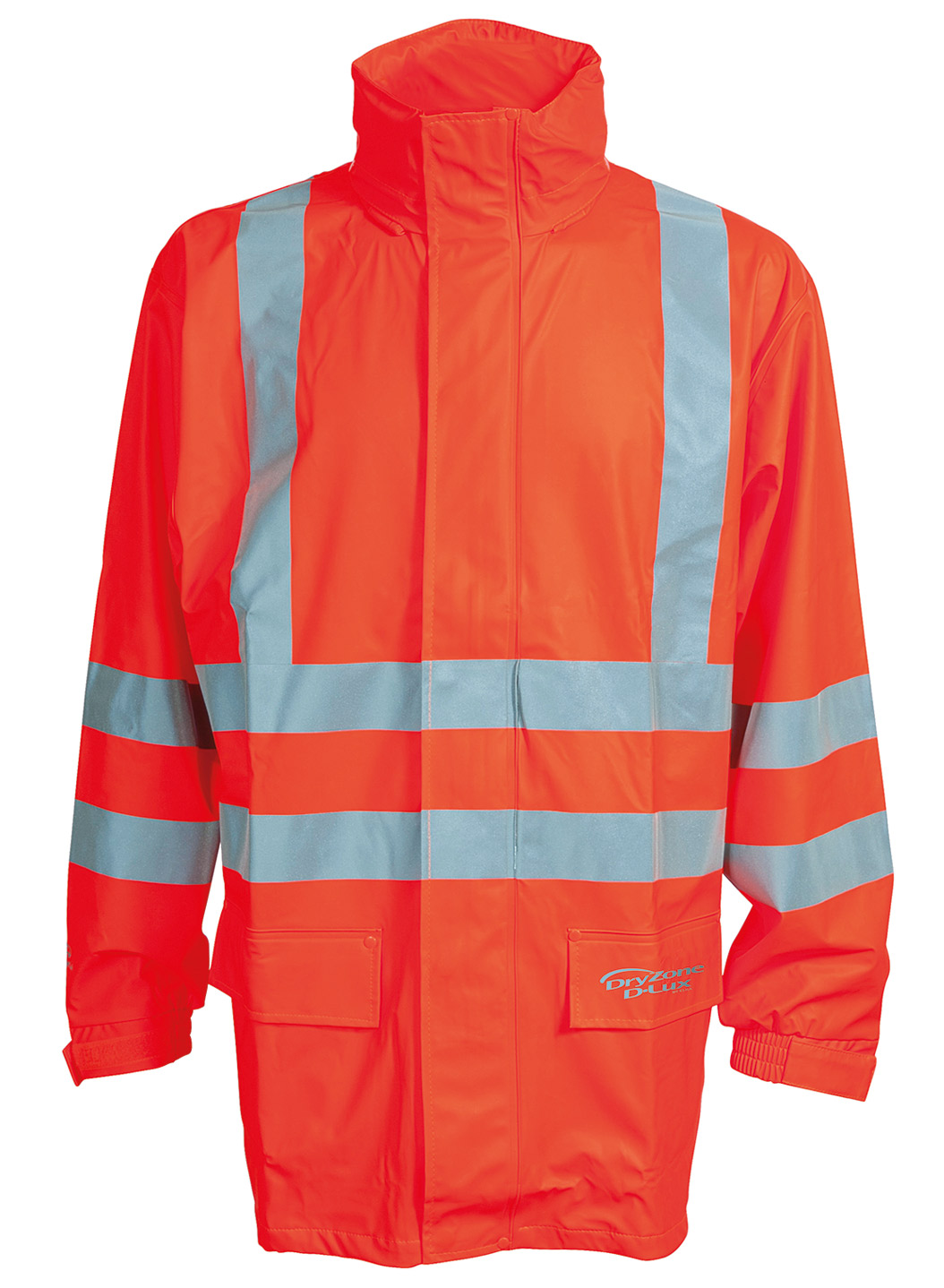 ELKA Dry Zone Visible D-Lux vihmamantel HI-VIS oranž