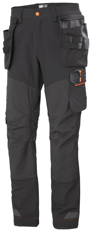 Helly Hansen KENSINGTON CONSTRUCTION püksid ripptaskutega, must