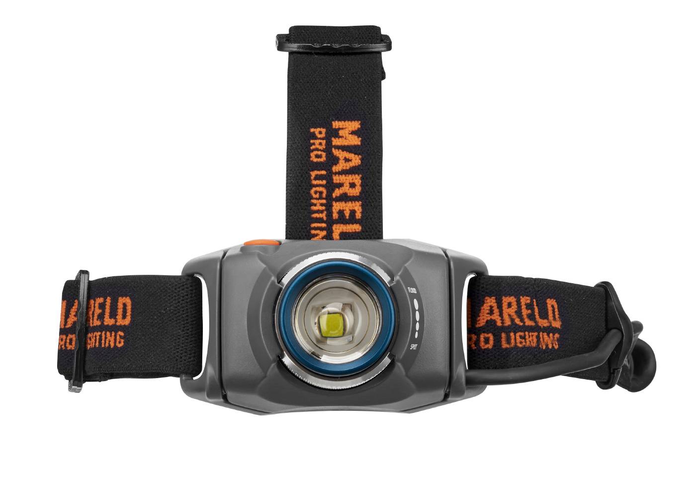 Mareld PETA 300 niiskuskindel pealamp akuga+patareid 300lm, 125m, 11h, LED 4W, IP64, 7100K, zoom