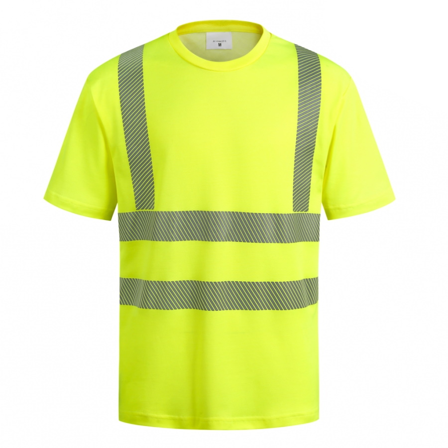 Tuuma Hi-Vis hingav T-särk, kollane