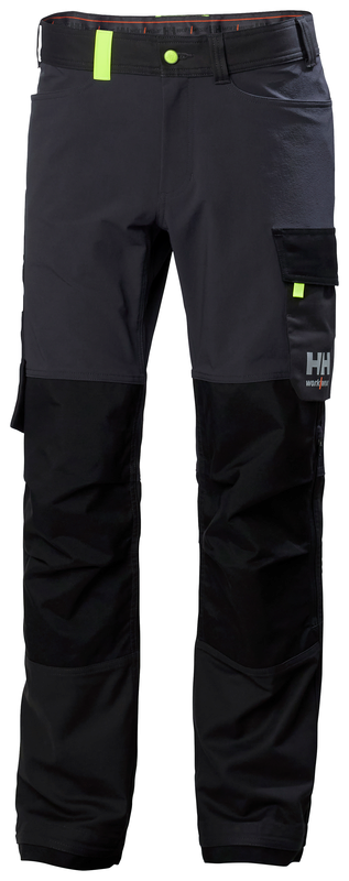 Helly Hansen OXFORD 4X Work stretšpüksid hall/must/kollane