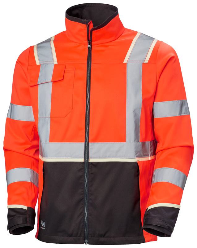 Helly Hansen UC-ME tööjakk HI VIS, punane/must