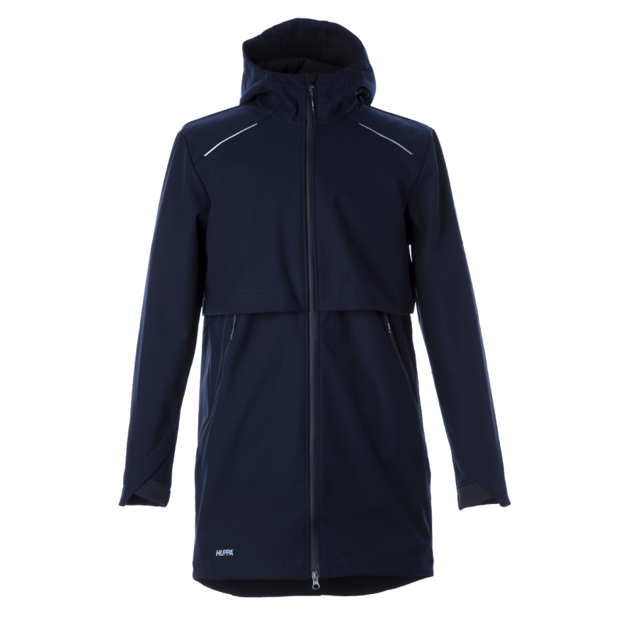 Huppa AHJA softshell parka tumesinine