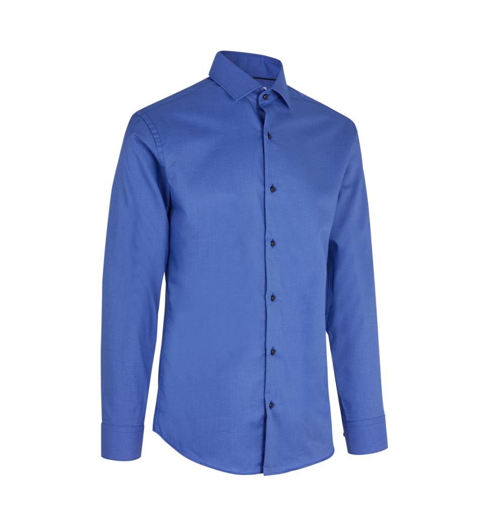 SEVEN SEAS Royal Oxford Slim triiksärk sinine