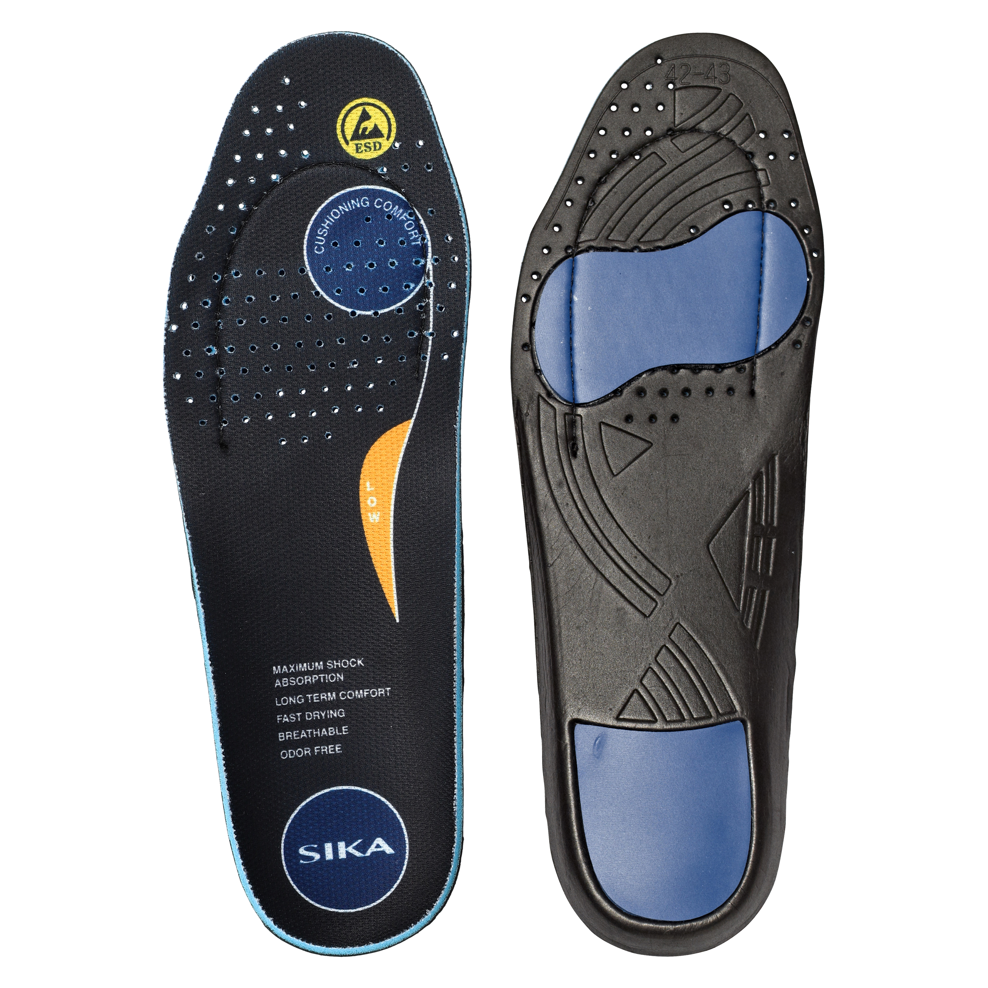 Sika sisetallad ULTIMATE FOOTFIT LOW madal võlv antistaatilised ESD