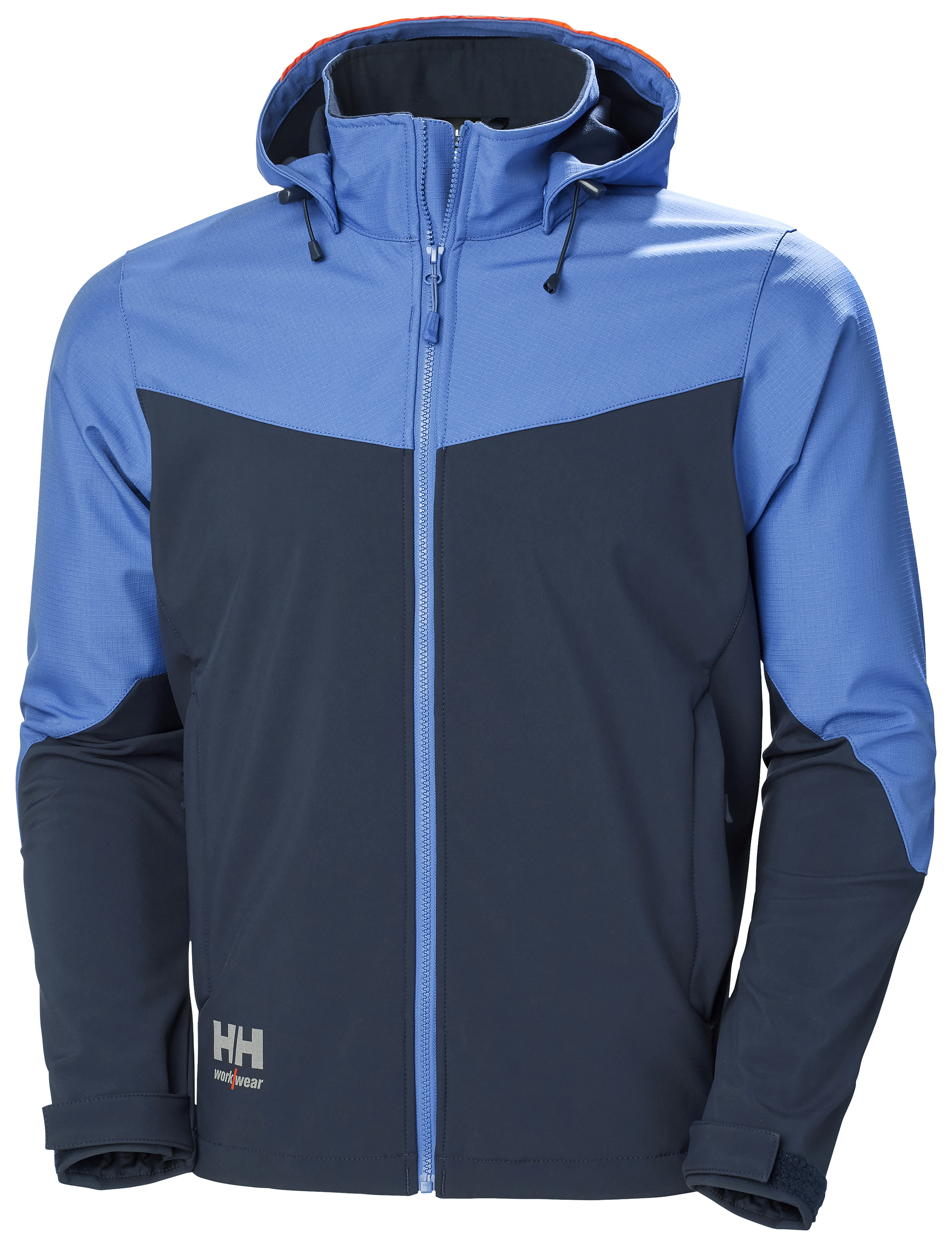 Helly Hansen OXFORD softshell jope kapuutsiga tumesinine/helesinine