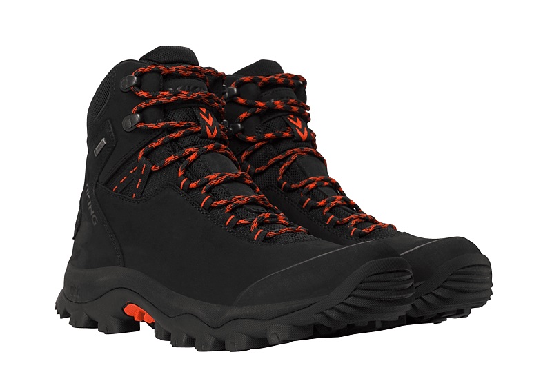 Viking VILLREIN Mid GTX jahisaapad, must/punane