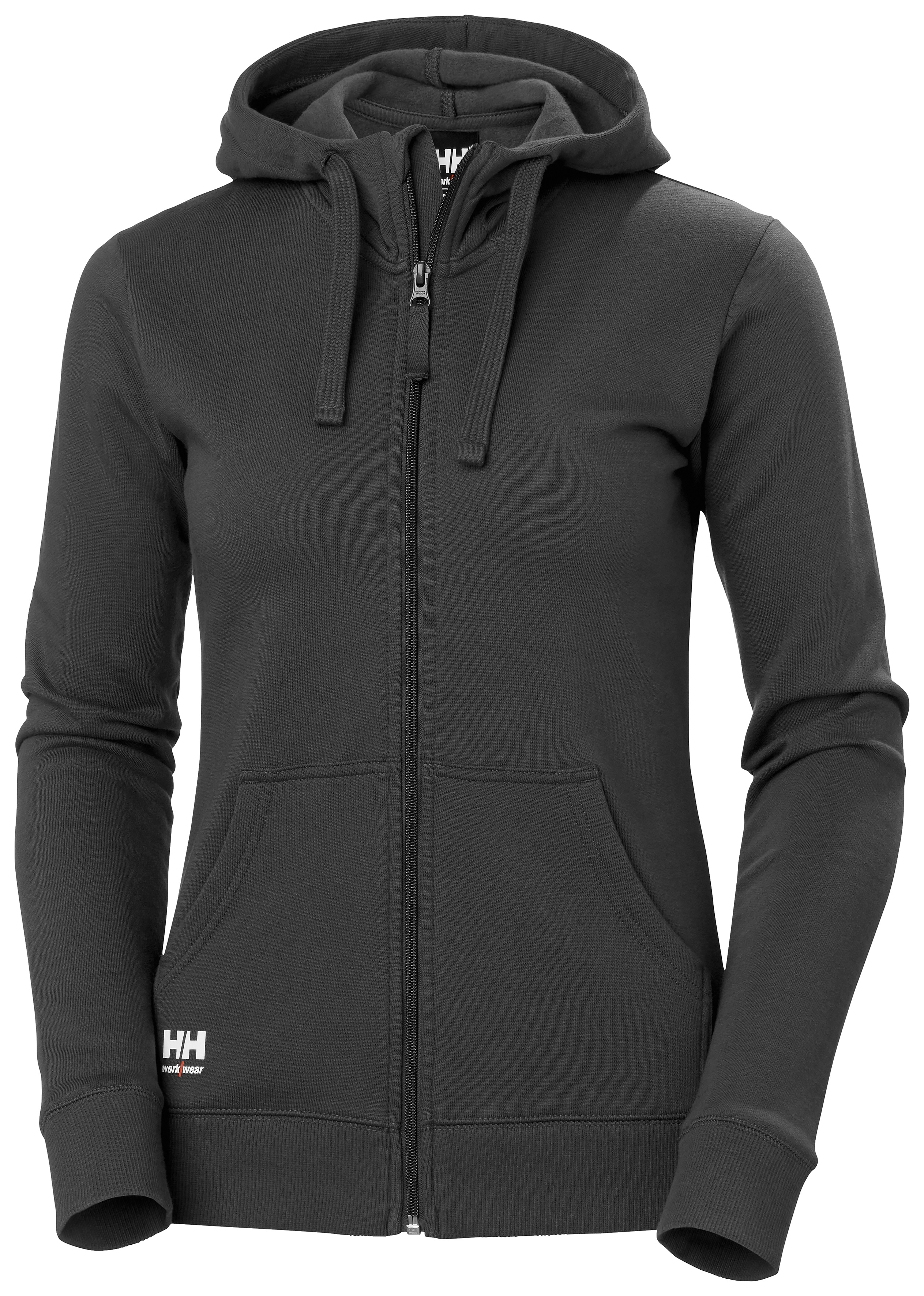 Helly Hansen Classic naiste pusa kapuutsi ja pika lukuga, tumehall